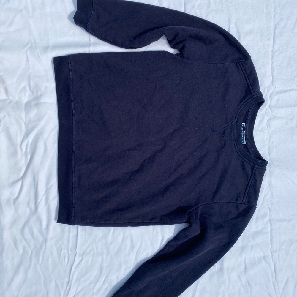 Navy sweatshirt
